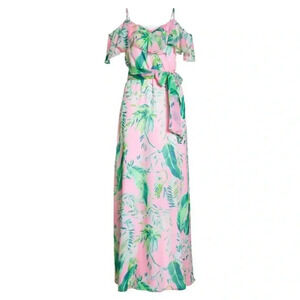 knee length dresses for ladies Reiss Zadie Gown main image 1